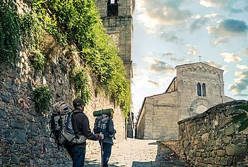 La Pieve di San Gennaro - via Francigena variante nord