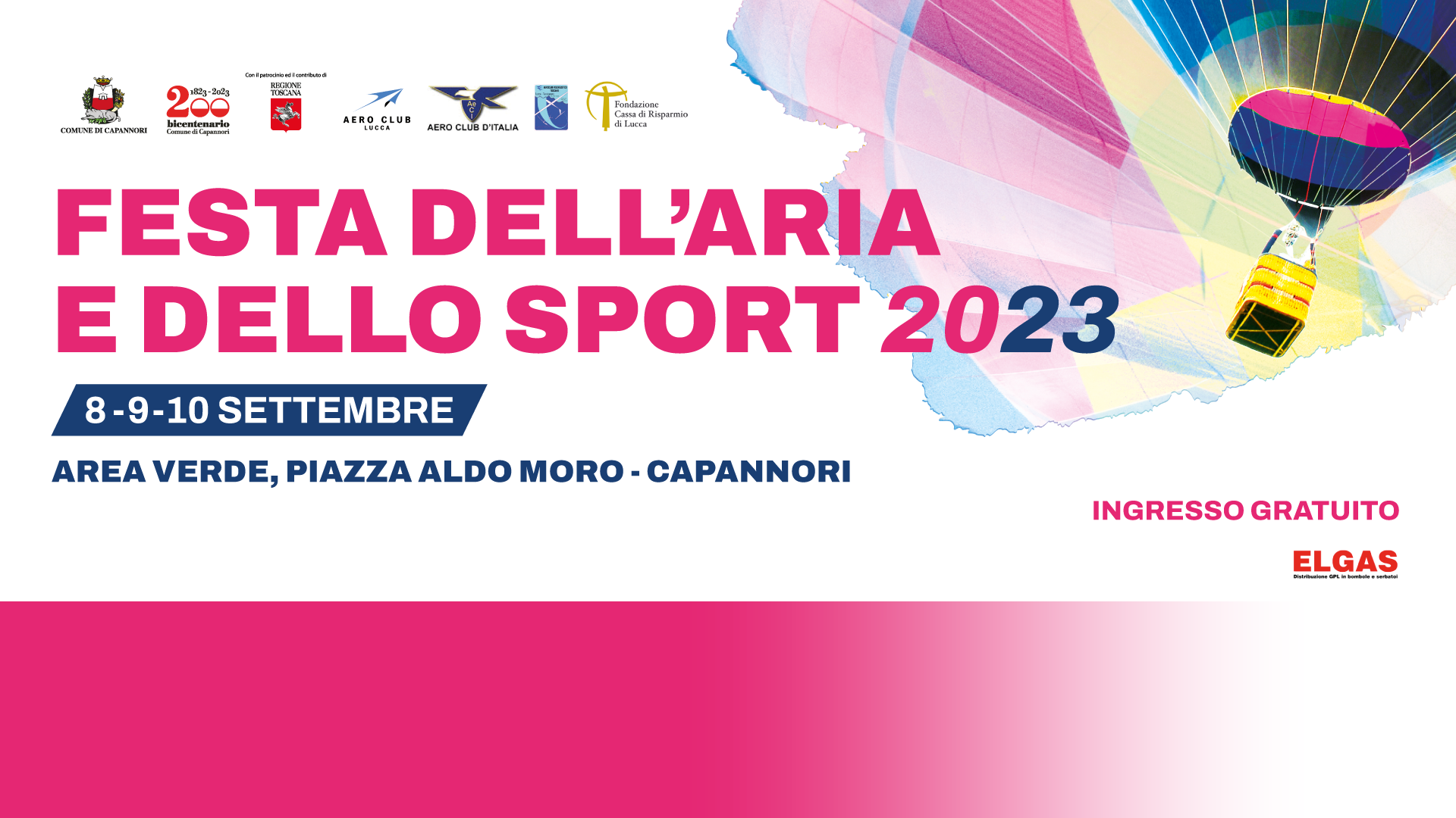 Festa dell'aria e dello sport 2023